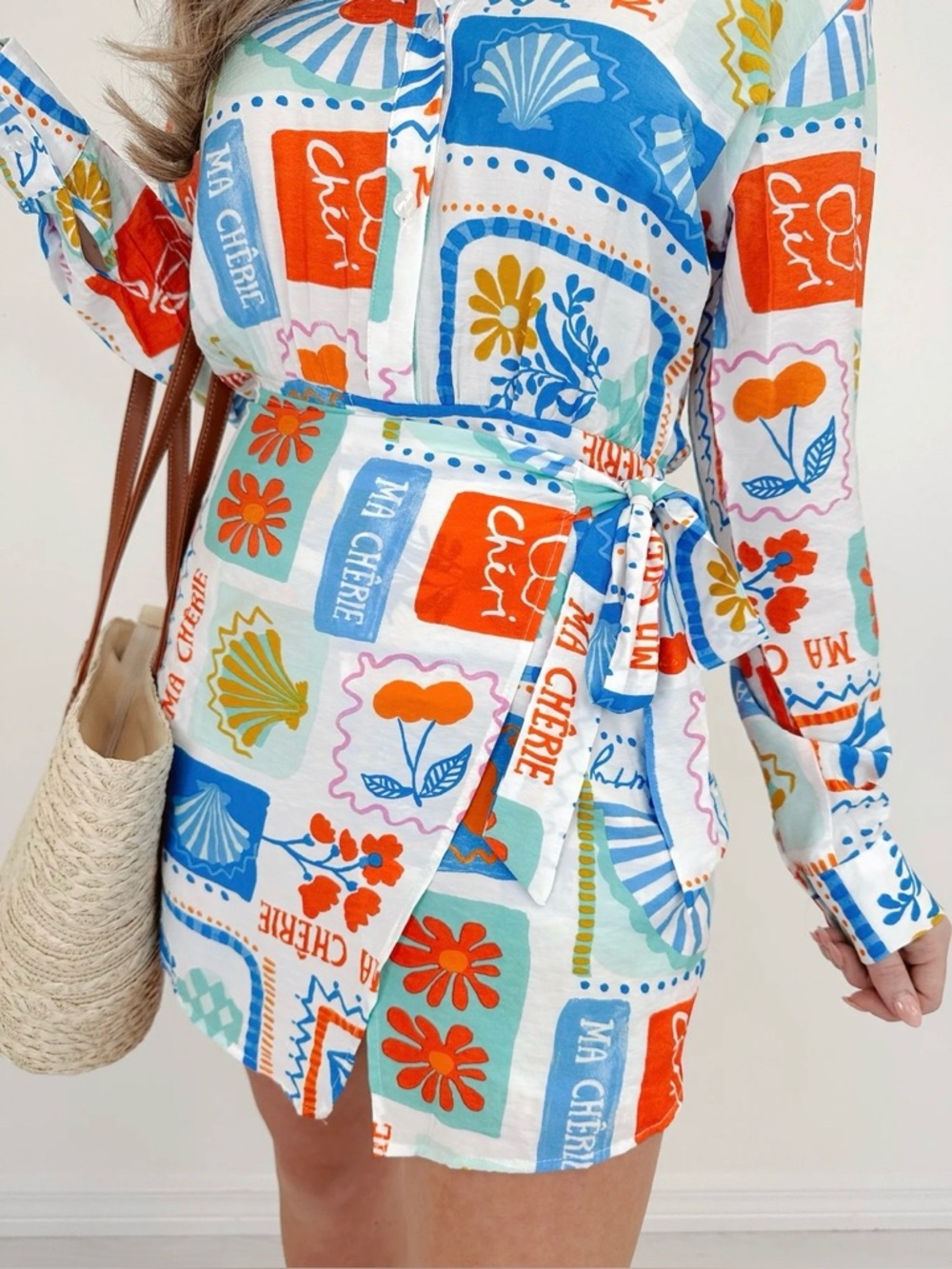 NWT CLEMENTINE PLAYFUL PRINT WRAP ROMPER - Picture 7 of 9